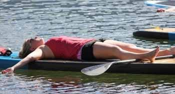 Savasana for Stand Up Paddle Board Yoga: Letting Go of Edges!!!