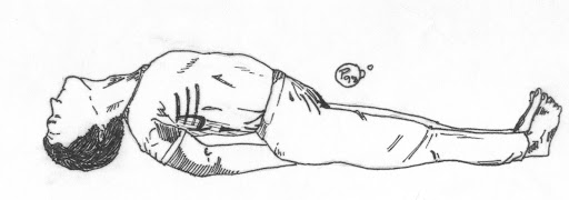 matyasana, fish pose