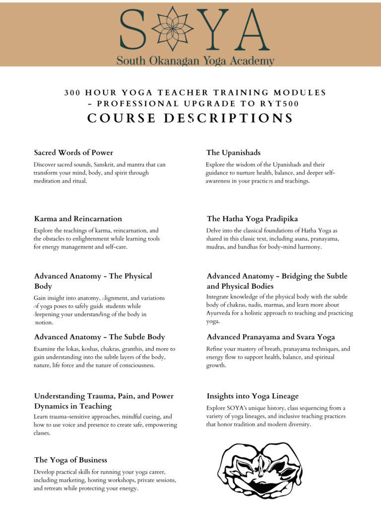 Course Descriptions